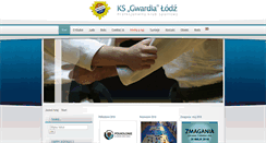 Desktop Screenshot of gwardiajudo.pl